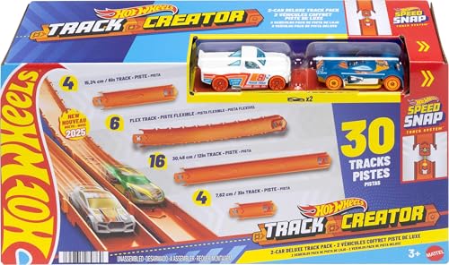 25-Foot Hot Wheels Track Set with 2 Cars