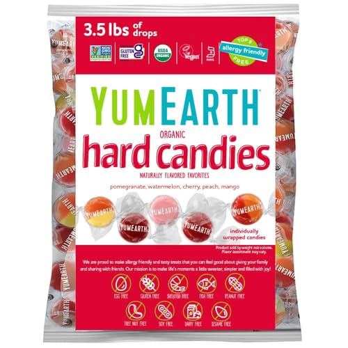 YumEarth Organic Allergy Friendly Fruit Hard Candy
