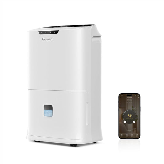 90 Pint Pauvoern Smart Wifi Dehumidifier for Home