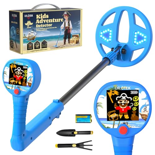 Kids Metal Detector with LCD Display and LED Coil