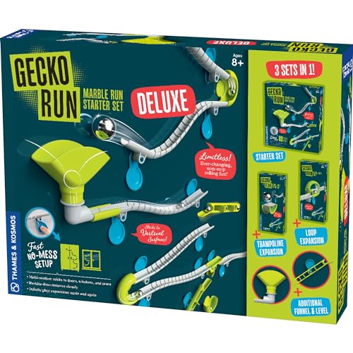 Thames & Kosmos Gecko Run Deluxe Marble Run Set