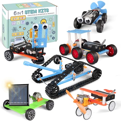 6-in-1 STEM Robot Building Kit for Kids