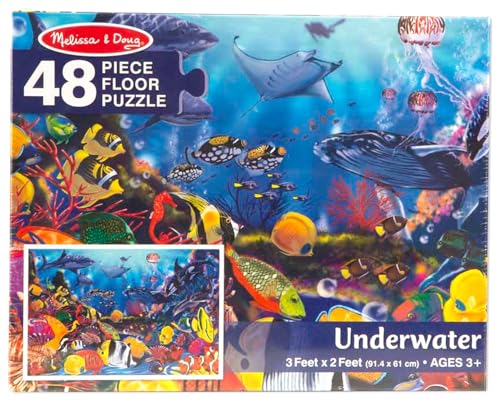 Melissa & Doug 48-Piece Underwater Floor Puzzle