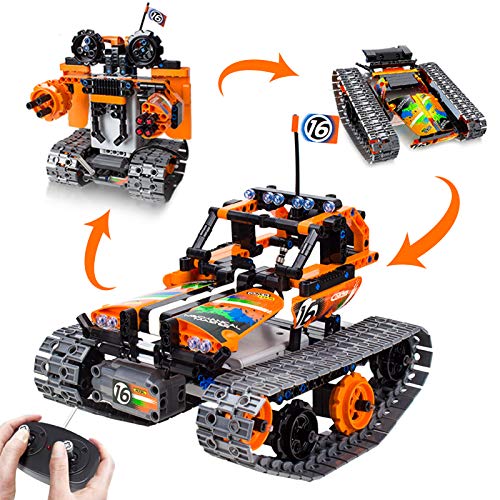 392 Piece STEM Remote Control Building Car Robot Kit