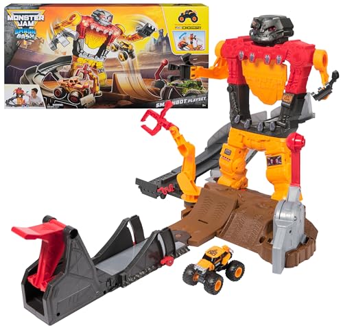 Monster Jam Smash & Bash SmashBot Monster Truck Playset