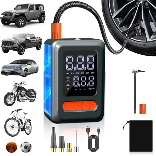18000mAh Cordless Tire Inflator Portable Air Compressor 150PSI