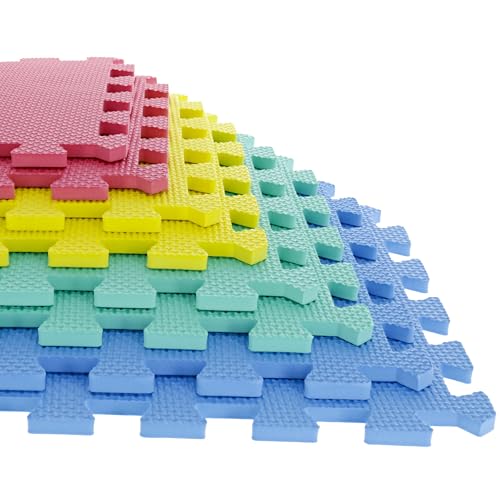 16 Pack Foam Interlocking Exercise and Play Mats