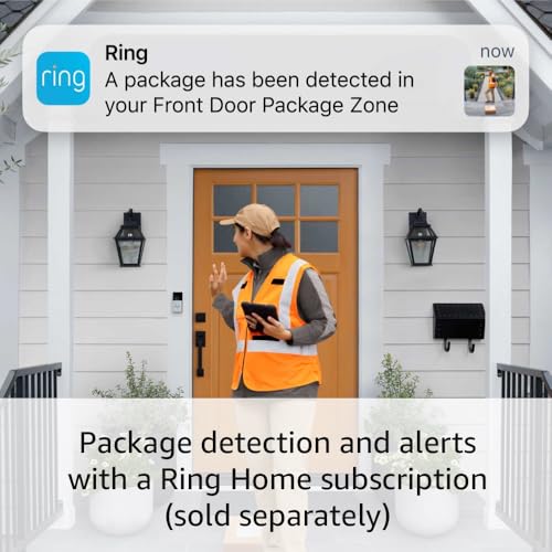 All-new Ring Battery Doorbell with Ring Indoor Cam 2nd Gen (White)