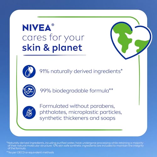 NIVEA Refreshing Peach & Jasmine Body Wash