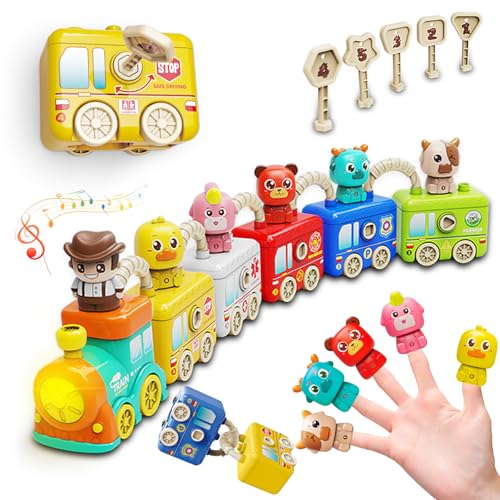 Montessori Counting and Sorting Train Toy Set