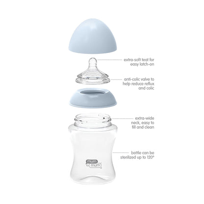 Mum to Mum Anti Colic Baby Bottles 4 Pack