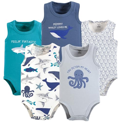 Touched by Nature Organic Cotton Baby Bodysuits