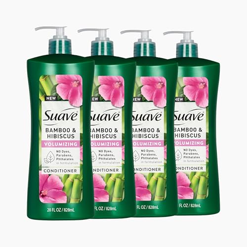 4 Pack Suave Volumizing Conditioner for Fine Hair
