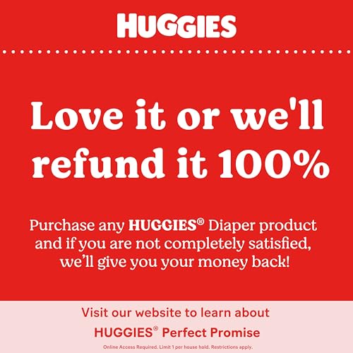 Huggies Size 4 Diapers, Little Movers Baby Diapers, Size 4 (22-37 lbs), 140 Ct (2 Packs of 70)