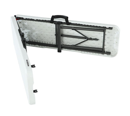 Lifetime Portable Folding Bench - White Outdoor Seating