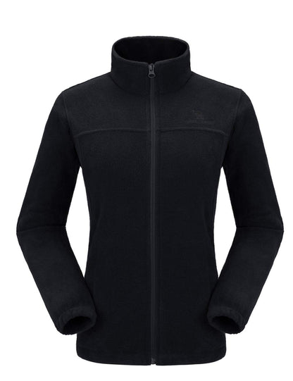CAMEL CROWN Women's Fleece Jacket with Pockets