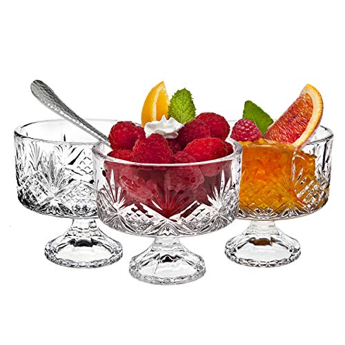 16 Piece Glass Trifle and Tasting Set