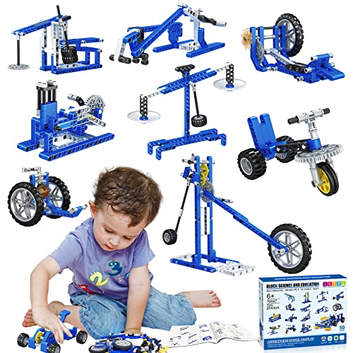 325 Piece STEM Building Blocks Engineering Kit for Kids