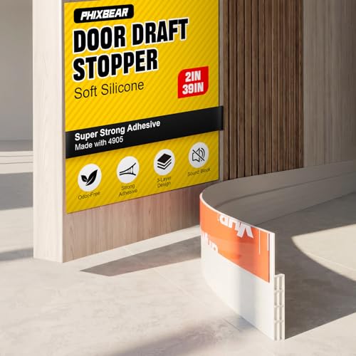 39-Inch Adhesive Door Draft Stopper Strip