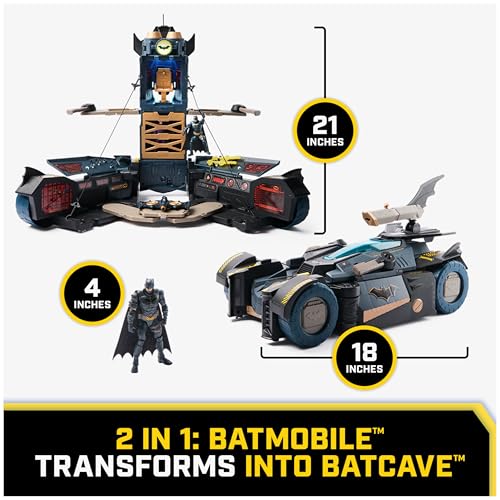 Spin Master Batman Transforming Batmobile Playset