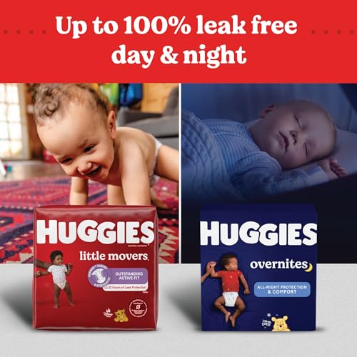 HUGGIES Little Movers Size 5 Diapers 120 Count