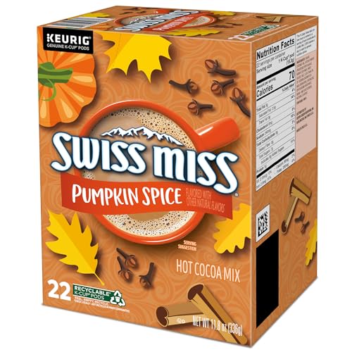 Swiss Miss Pumpkin Spice Hot Cocoa K-Cup Pods