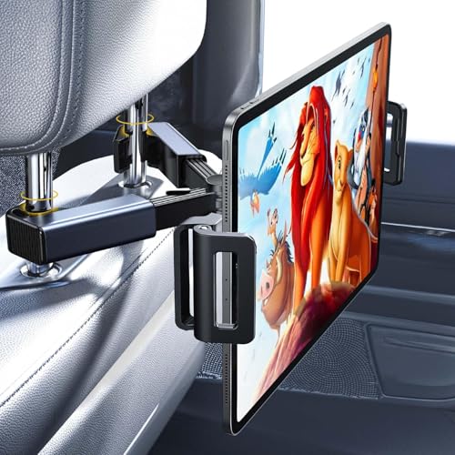 LISEN Car Headrest Tablet Holder for Back Seat