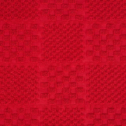 KitchenAid Quilted Cotton Terry Cloth Oven Mitt, Pot Holder Heat Resistant, 16"x26", 7"x13" & 7"x10", Passion Red