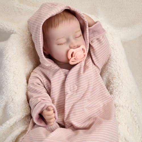 17 Inch Realistic Reborn Baby Doll Playset with Accessories