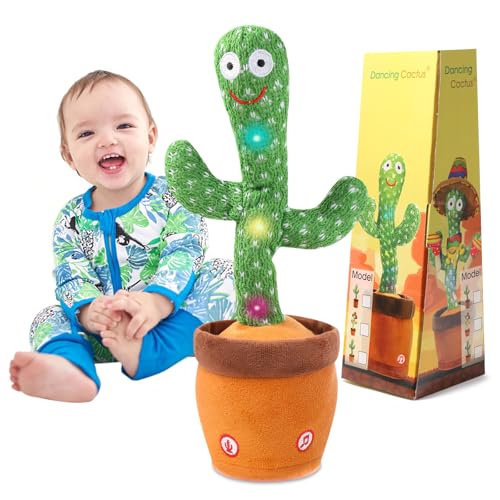 10 Song Talking Dancing Cactus Baby Toy