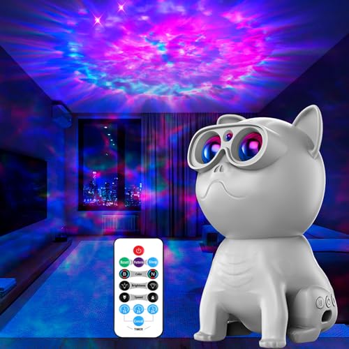 Galaxy Star Projector Night Light with Remote Timer