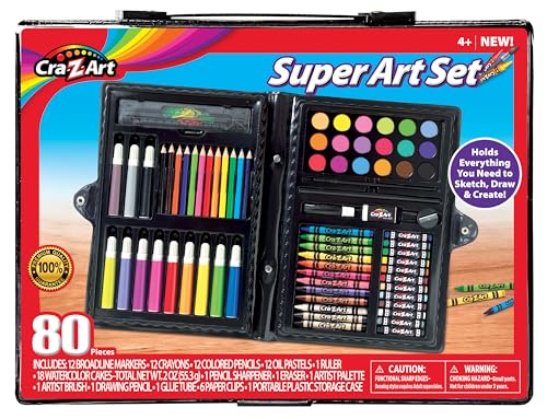 80 Piece Art Drawing Set