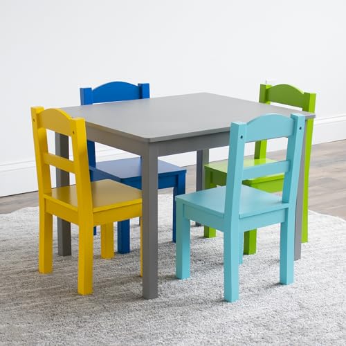Humble Crew Kids Table and 4 Chairs Set