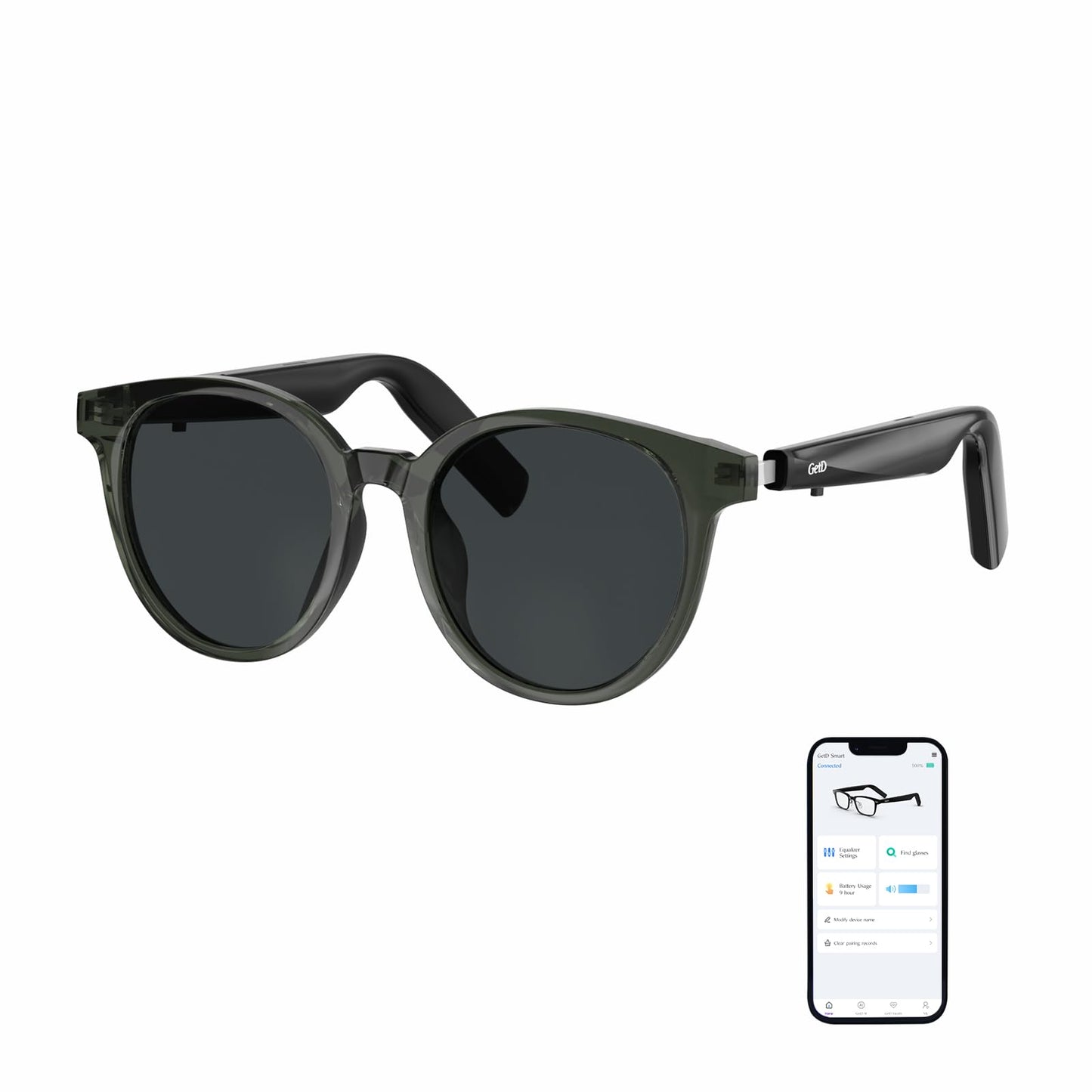 Smart Bluetooth Sunglasses with AI Translator