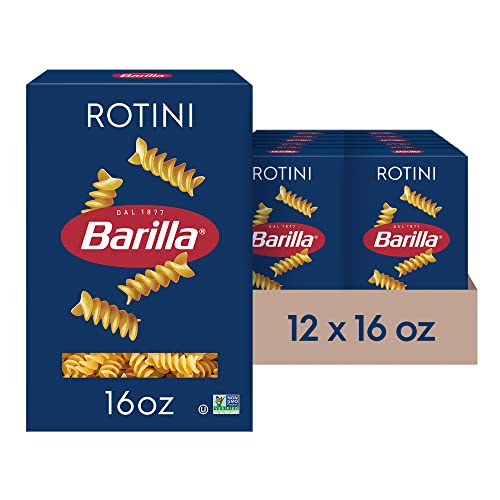 12 Pack Barilla Rotini Pasta, 16 oz Boxes