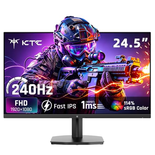 KTC 24.5-Inch 240Hz Fast IPS Gaming Monitor