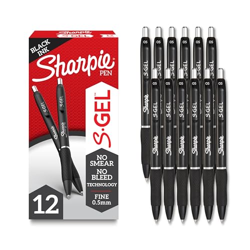 12 Count Sharpie S-Gel Pens Medium Point