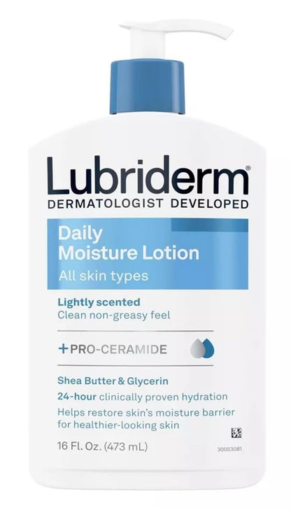 Lubriderm Daily Moisture Hydrating Body Lotion 16 oz