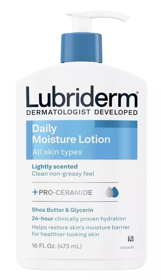 Lubriderm Daily Moisture Hydrating Body Lotion 16 oz
