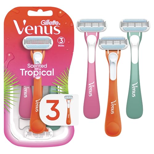 3 Count Gillette Venus Tropical Disposable Razors