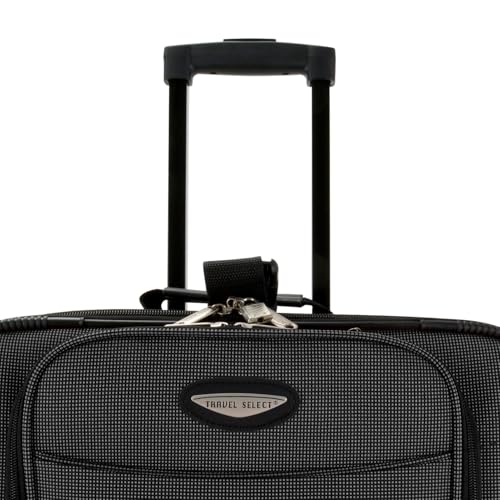 Travel Select Expandable 8-Piece Luggage Set, Gray
