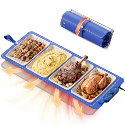 Extra Large Food Warming Mat with Timer
