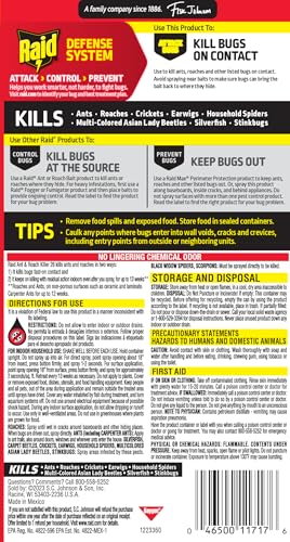 Raid Ant & Roach Killer 2 Count Bug Spray
