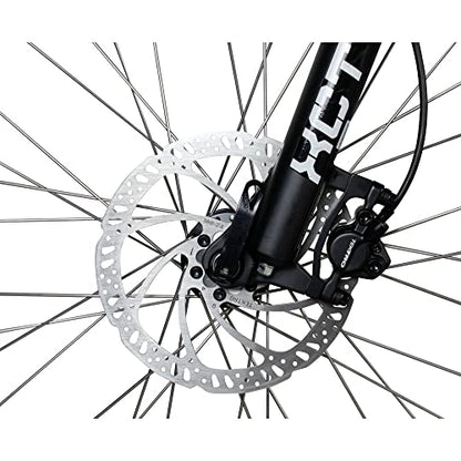 FREEFORCE Fairmount 20-in Electric Commuter Bike | Hybrid e-Bike for Adults, Thumb Throttle and Pedal Assist | for Urban City Commuting to Work or School | Matte Black
