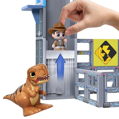 Jurassic World Magnetic Building Set with Figures