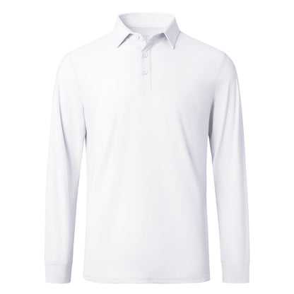 Men's Long Sleeve Golf Shirt UPF 50+ Performance