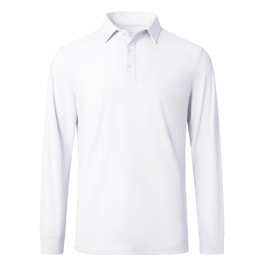 Men's Long Sleeve Golf Shirt UPF 50+ Performance