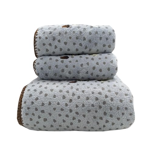 3 Piece Ultra Soft Kids Bathroom Towel Set