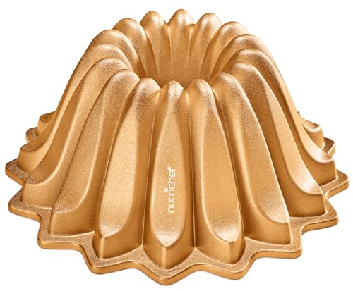 NutriChef 9-Inch Nonstick Die-Cast Aluminum Cake Pan