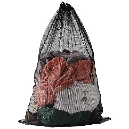 Heavy Duty Mesh Drawstring Laundry Bag 24" x 36"
